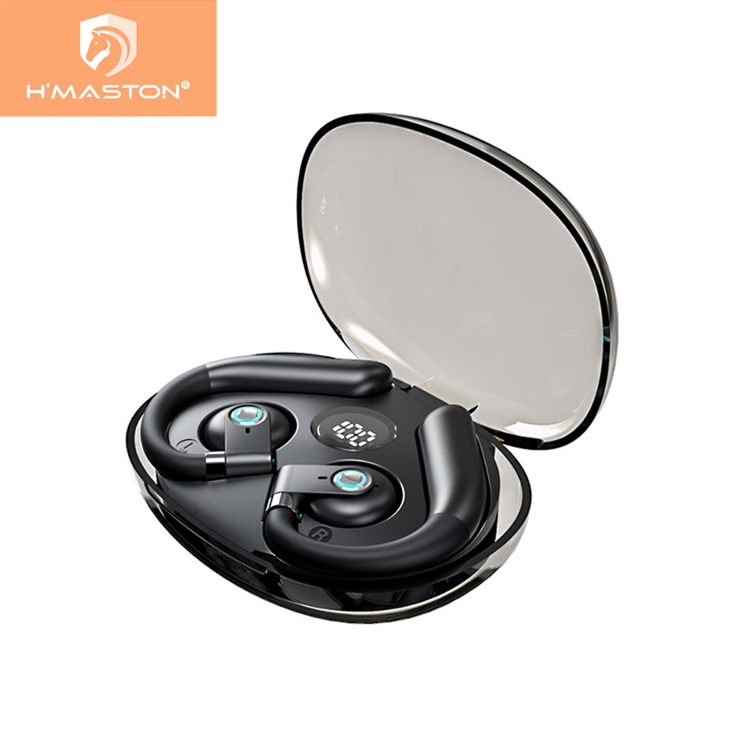 H'maston Fone De Ouvido Bluetooth Tws Com Luz Led Rs-54 - Audio