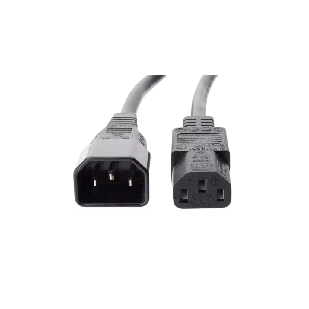 Cabo De Força 15a 2,5m Iec-320-c13 C14 Nobreak Pdu 2,08mm