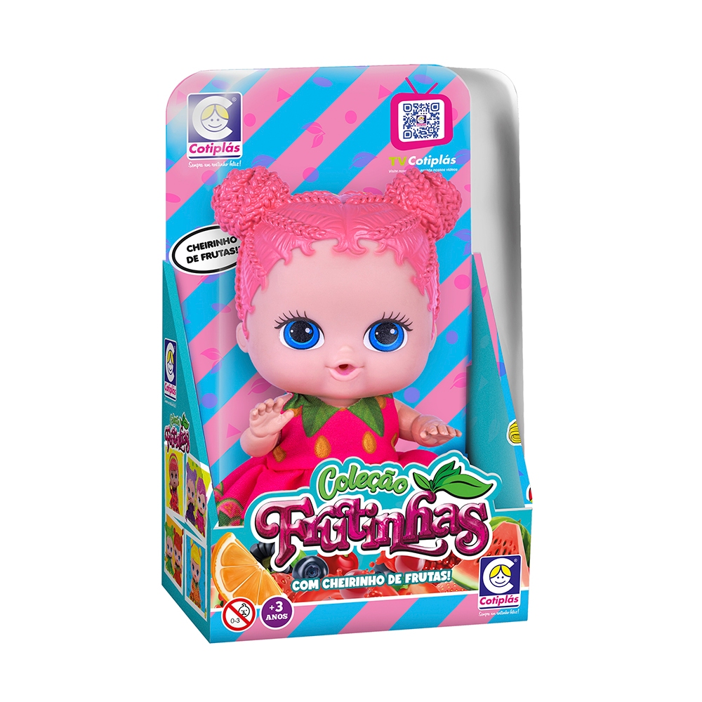 Boneca Coleção Frutinha Goiaba Blister Cotiplas em Oferta na Shopee