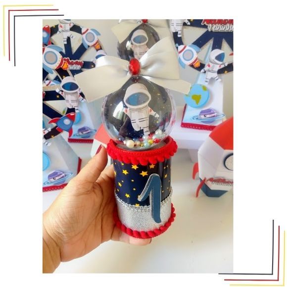 kit caixinhas personalizadas astronauta, lembrancinha personalizada astronauta, festa astronauta, festa luxo astronauta - 30 itens