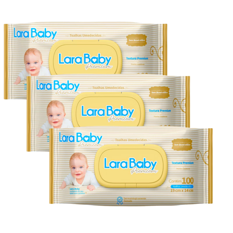 Lenços Umedecidos Lara Baby - Super Oferta! 🎉
