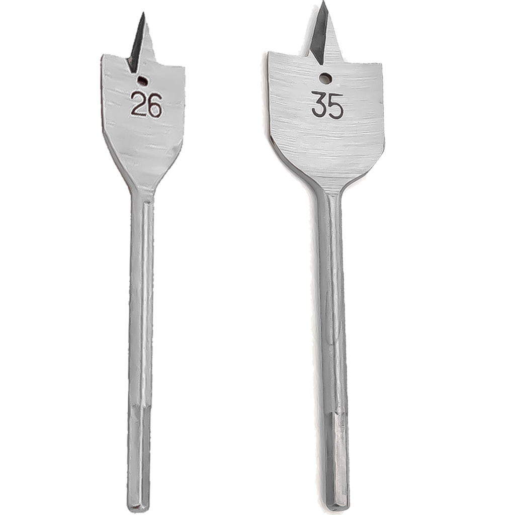 Broca Chata Curta Para Dobradiça Furos Com Ponta 15mm Preciso Em Madeira Unitário Ou Kit em Oferta na Shopee