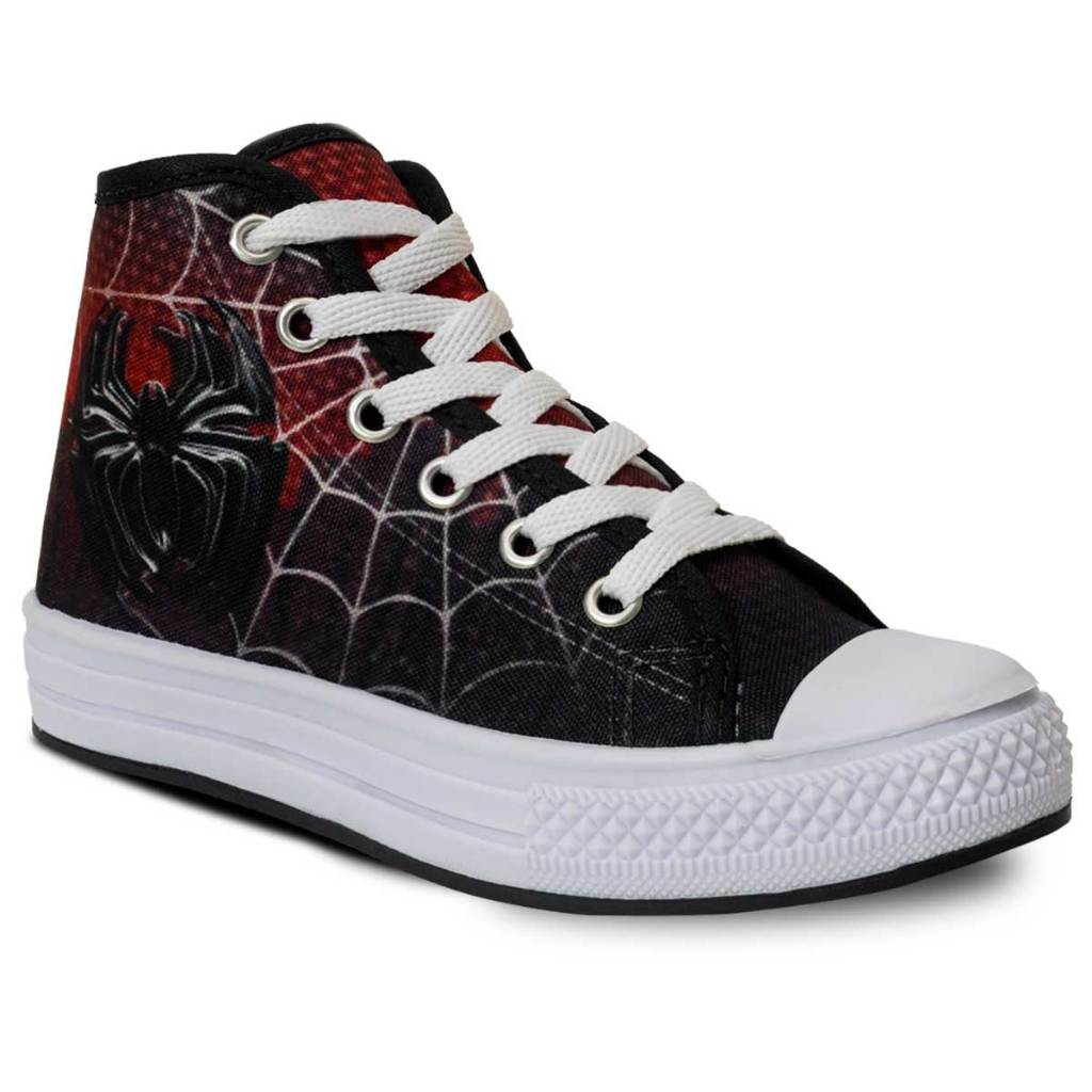 Tenis Infantil Menino Nº 23 ao 34 Pop Star Cano Alto Aranha 11.129 em Oferta na Shopee