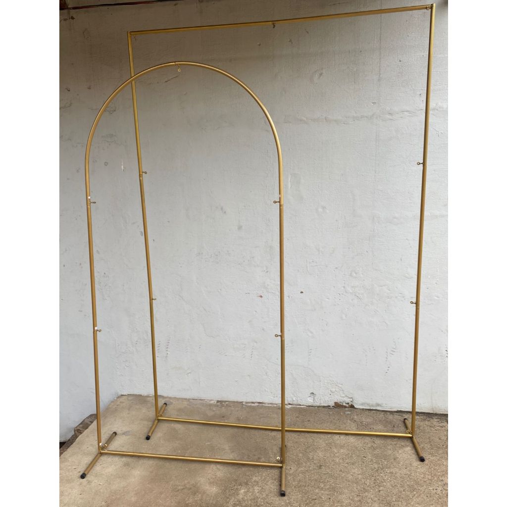 Kit Retangular 2,20M X 1,50M + Romano 2M X 1M Desmontável Decoração Festa Estrutura Painel