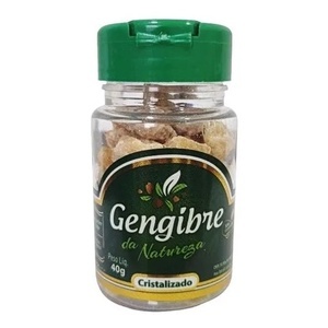 Gengibre Da Natureza Cristalizado Tradicional 40gr