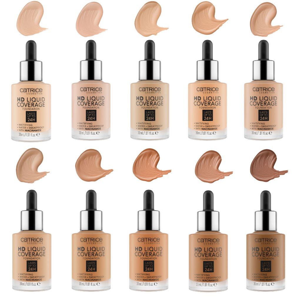 Base Líquida Catrice HD Liquid Coverage Foundation - Beauty
