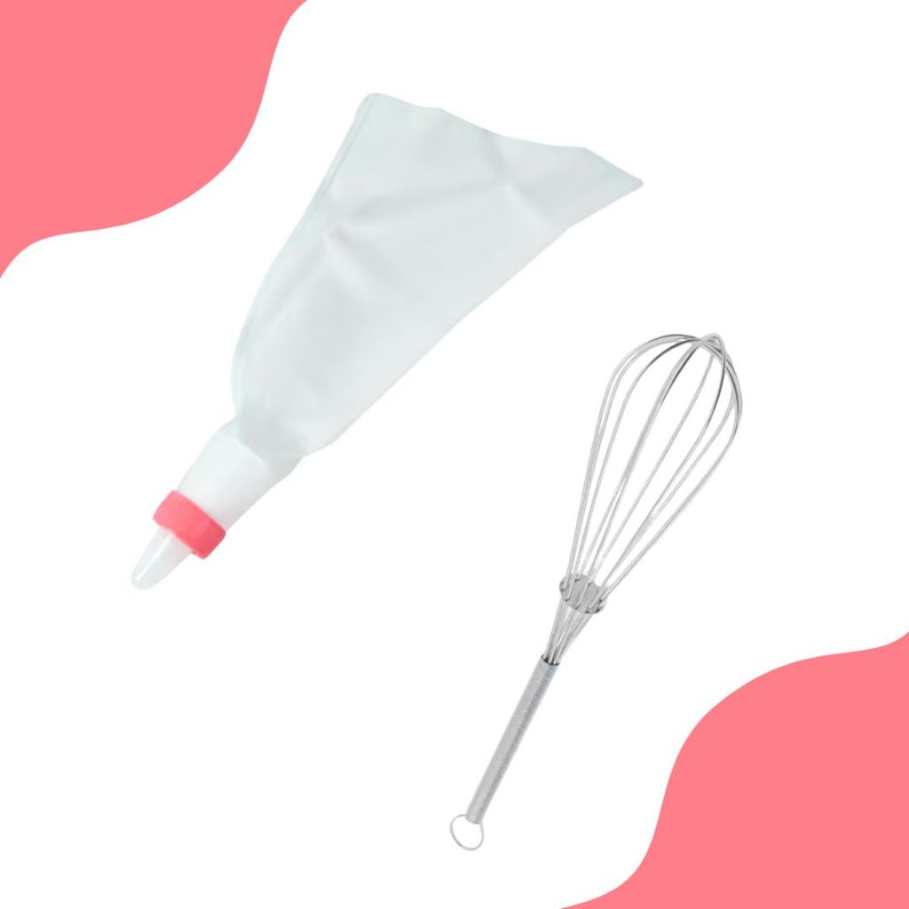 Kit Confeiteiro Profissional: Fuê, Saco de Confeiteiro e Bicos para Decoração