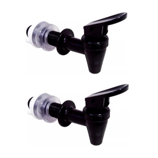 Kit 2 Torneiras Preta Longa Filtro De Barro Bebedouro Por Gravidade em Oferta na Shopee