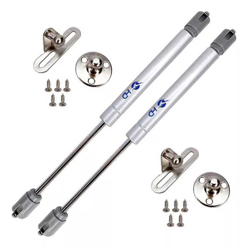 Pistão A Gás Amortecedor 60N (6kg) / 80N (8kg) / 100N (100kg) Para Porta de Móveis e Armários em Oferta na Shopee