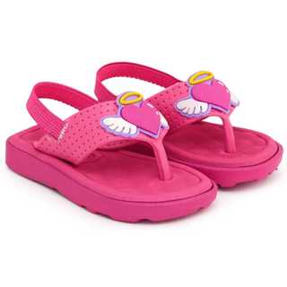 Chinelo Bebê Infantil Sandália Feminina Menina Confortável Elástico Coração Macio Leve em Oferta na Shopee