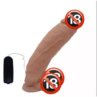 Consolo Penis Grande 28X6cm Vibrador Escroto e Ventosa Super Potente em Oferta na Shopee