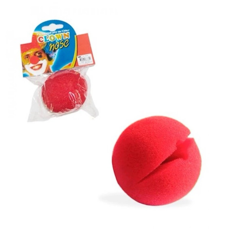 kit 2 4 6 Nariz de Palhaço Espuma 5CM