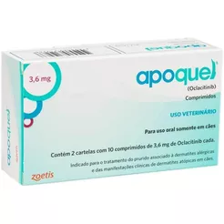 Apoquel 3,6mg Cães - Zoetis