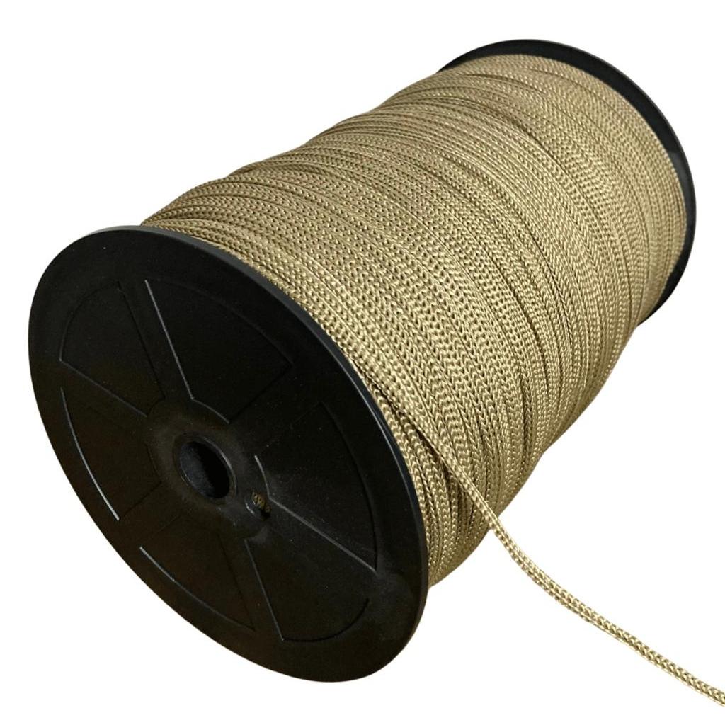 Fio Náutico 4mm 320 metros 800g para macramê tricô crochê artesanato fio nautico