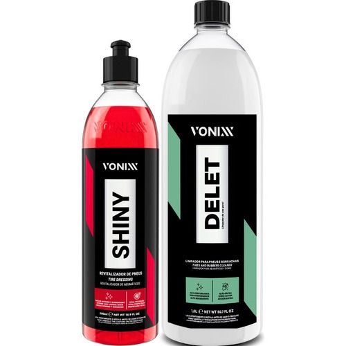 Limpador Pneus Borrachas Plástico Delet 1,5L Shiny Pretinho em Oferta na Shopee