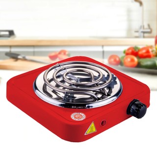 Fogão Fogareiro Elétrico Camping 1000 Watts 1 Boca Portátil 110v Ou 220v Esquenta Rápido Top