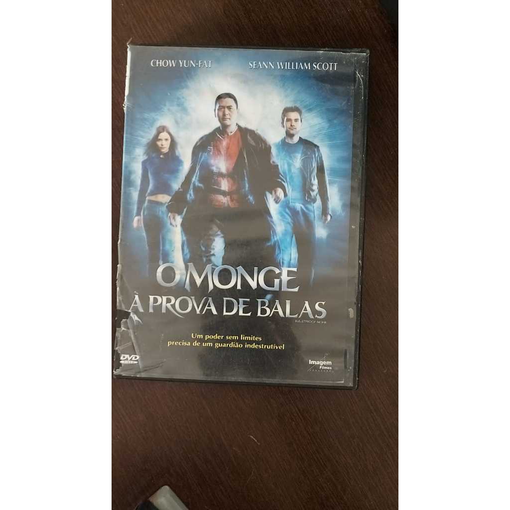 dvd o monge a prova de bala
