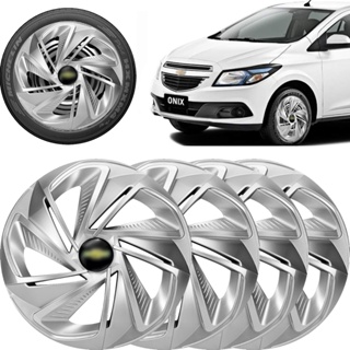 Jogo 4 Calota Aro 13 14 Esportiva Nitro Compativel Com Celta Onix Prisma Corsa Classic Sonic Agile em Oferta na Shopee