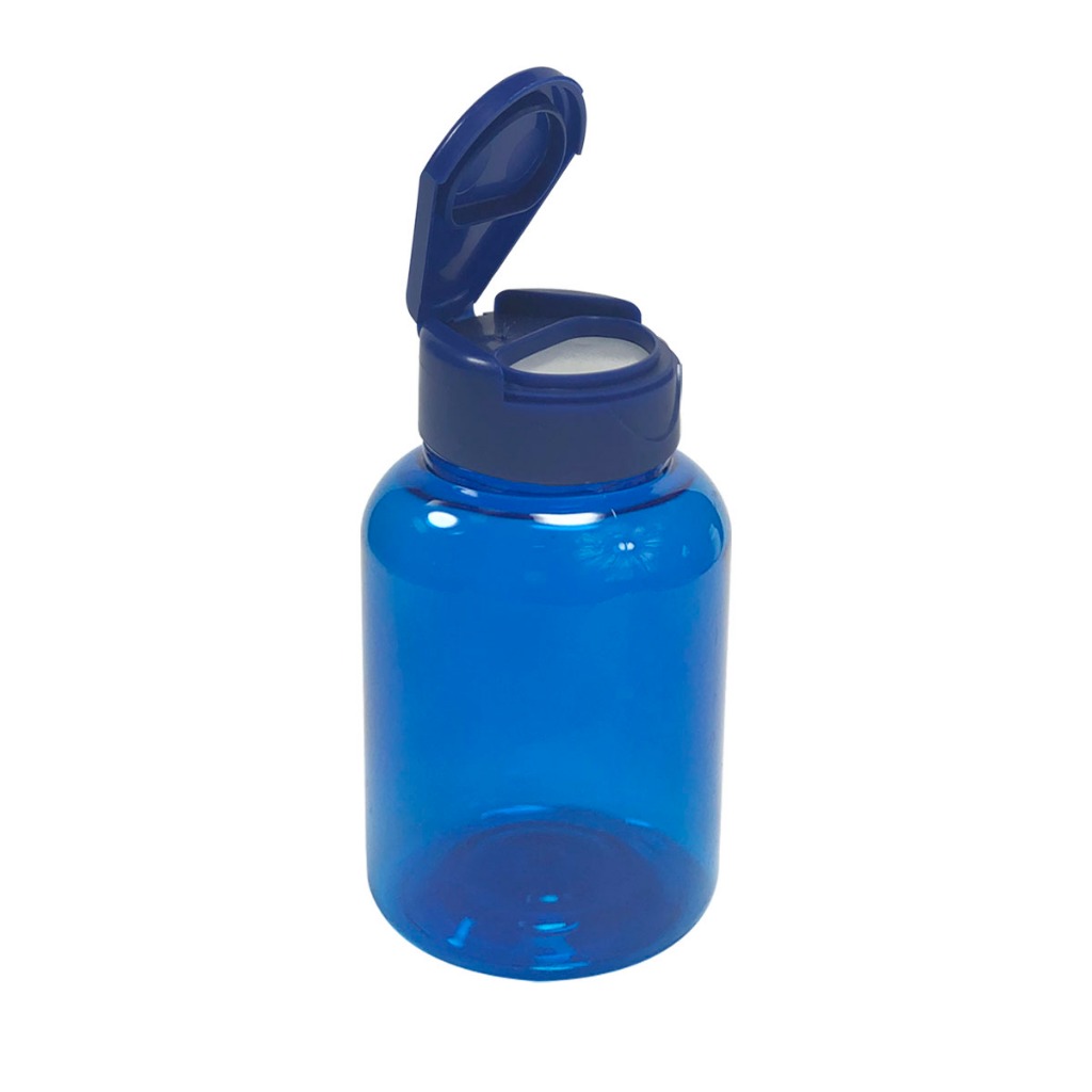 Pote Para Cápsulas Pet 150ml C/ Tampa Flip Top