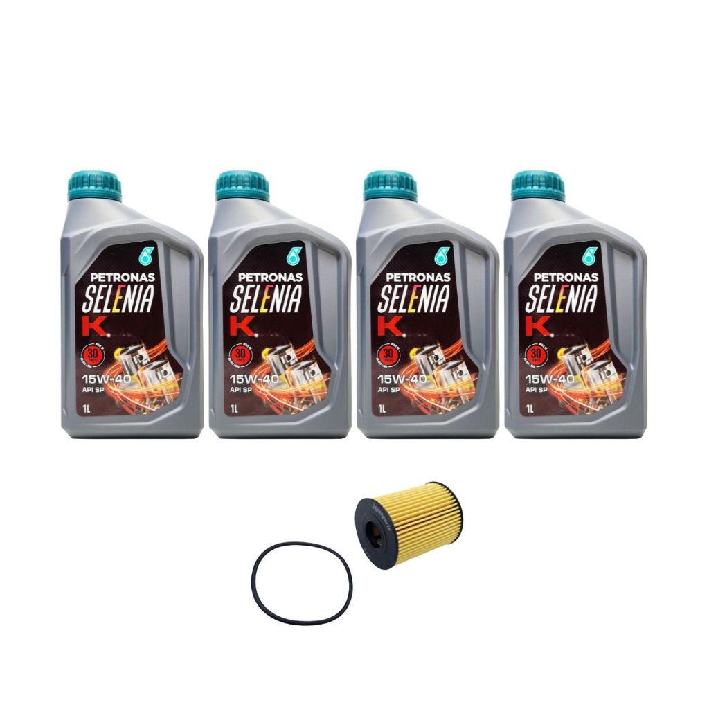 Kit Troca de Oleo Fiat Bravo Linea Punto 1.4 Turbo - Selenia K 15w40