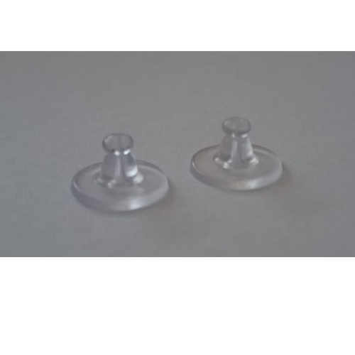 100 Pares Tarracha Sutiã De Orelha Silicone Para Bijuterias