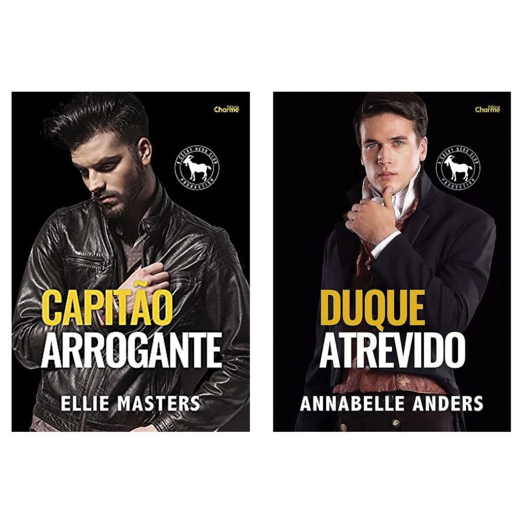 Kit de livros - Capitão Arrogante e Duque Atrevido | Capa comum | Novos | Editora Charme