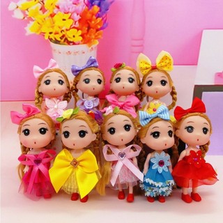 peça Meninas 8 cm 12cm Messy Boneca Pingente Chaveiro Casamento Noiva Criativo Boneca Presente De Aniversário Do Dia Dos