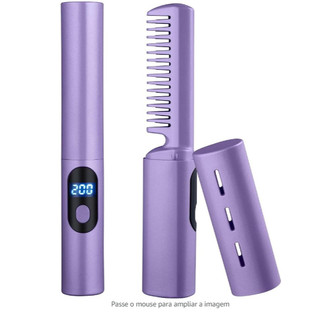 Generic Usb alisador de cabelo escova