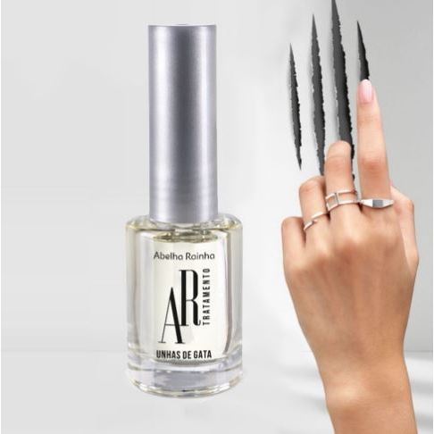 💅 Unhas fracas e quebradiças? Fortaleça com uso continuo Base unha de gata Abelha Rainha.