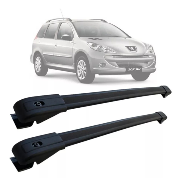 Travessa Rack De Teto Peugeot 206 Sw 207 Sw Bagageiro