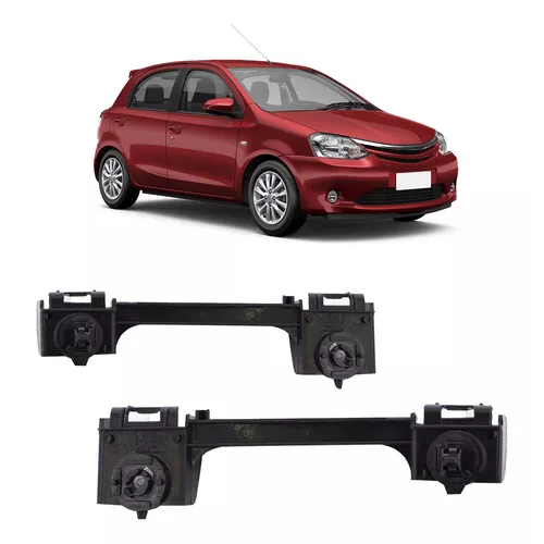 Suporte Guia De Para-Choque Dianteiro Etios 13/24 -  LADO ESQUERDO OU DIREITO.