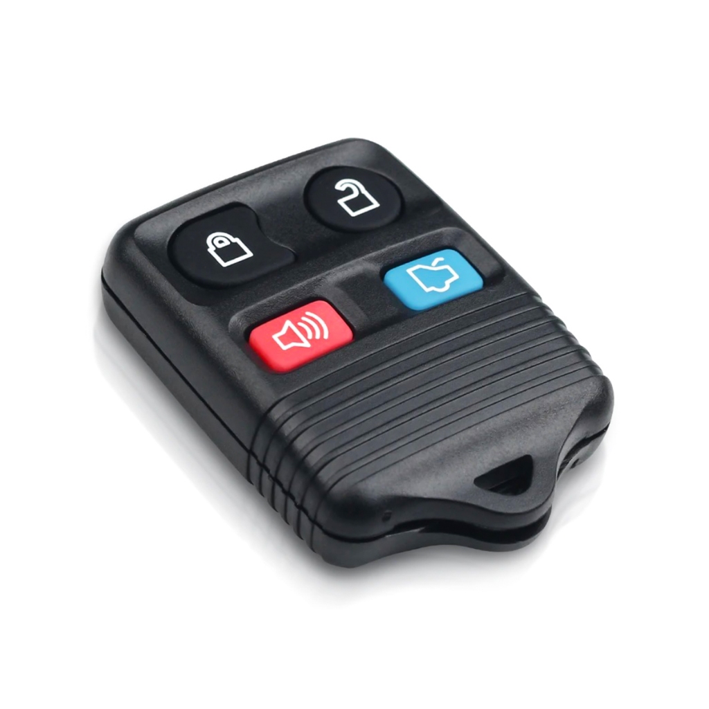 Capa Controle Remoto Alarme Original Ford 4 Botões Fiesta