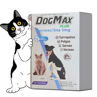 4 Comprimidos Dogmax Plus Para Pulga Carrapato, Vermes E Sarna 5kg em Oferta na Shopee