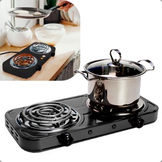 Fogão Fogareiro Elétrico Cooktop Camping 2000 Watts 2 Bocas Linha Premium