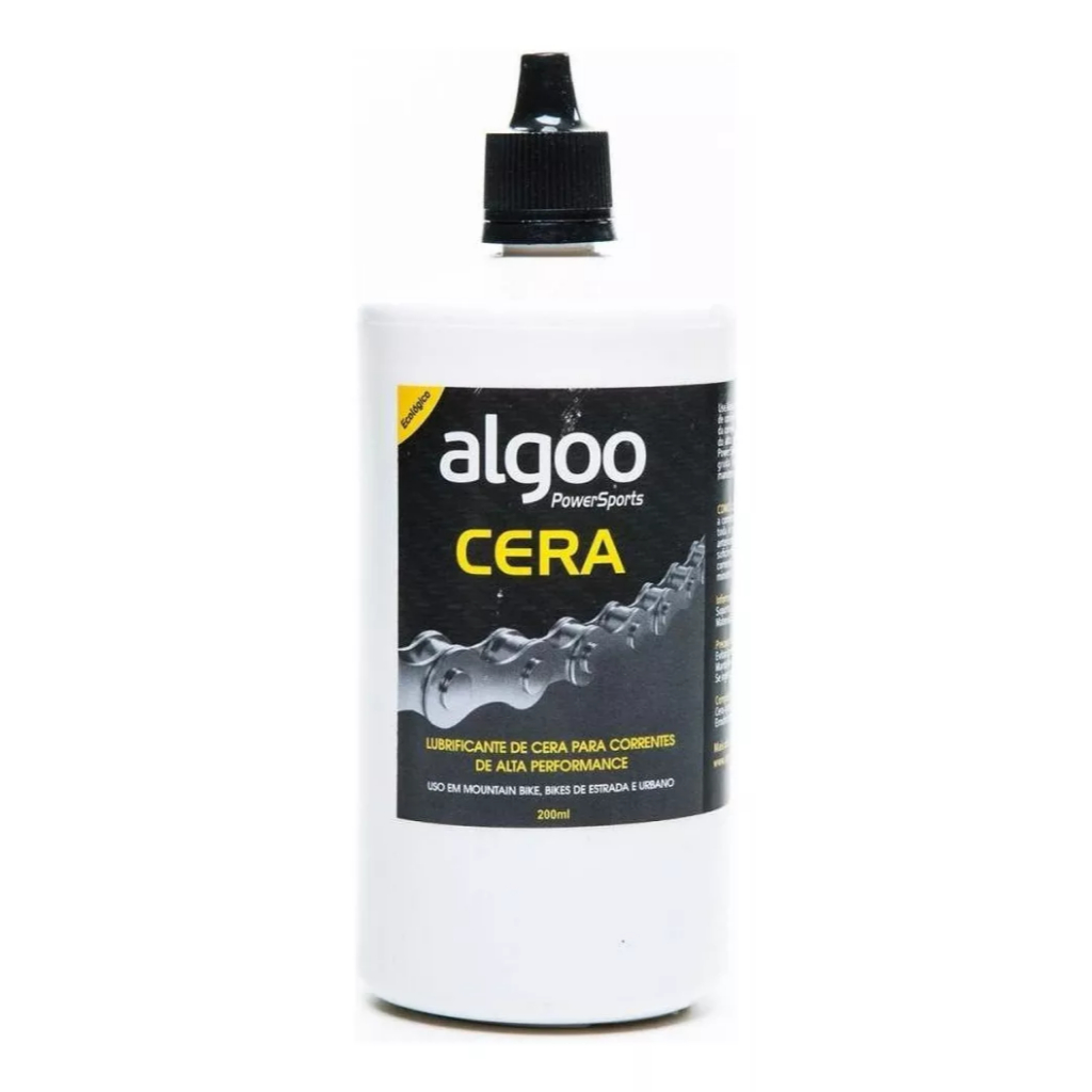 Lubrificante Algoo Cera Corrente Bike Moto 200ml em Oferta na Shopee
