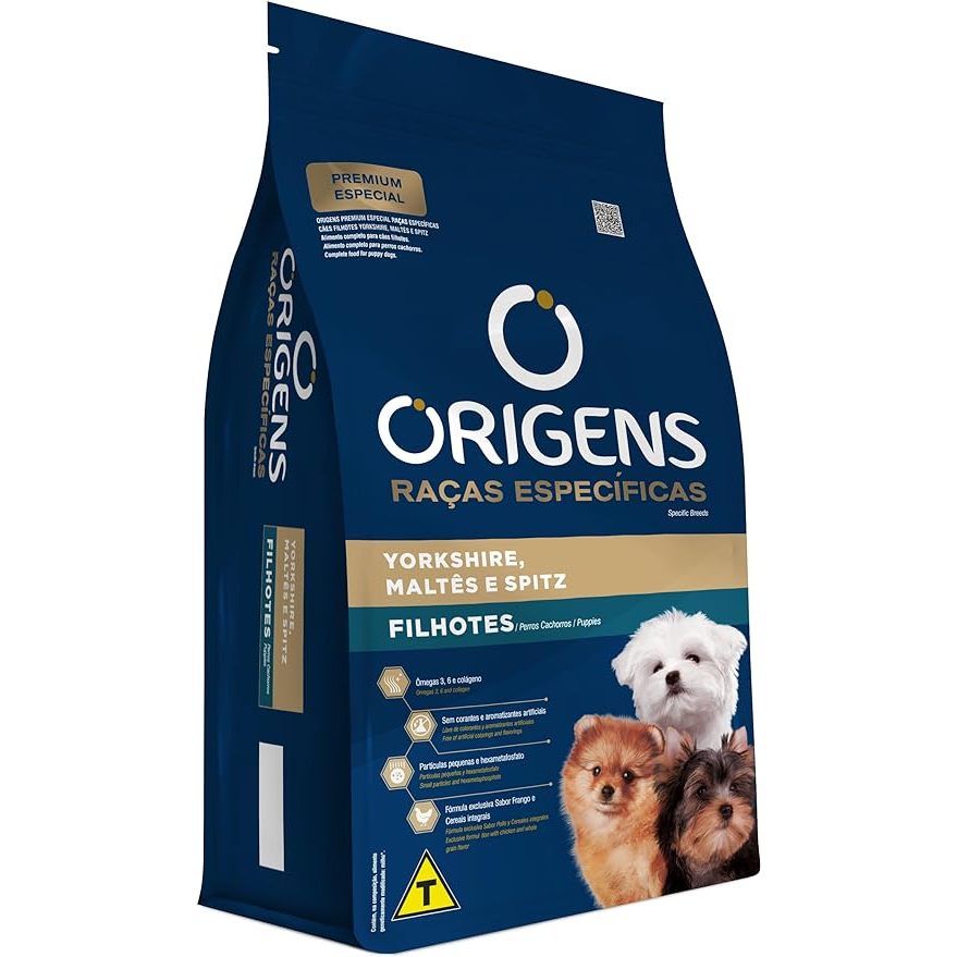 Ração Origens Cães Filhotes York, Maltes e Sptiz - 10Kg em Oferta na Shopee