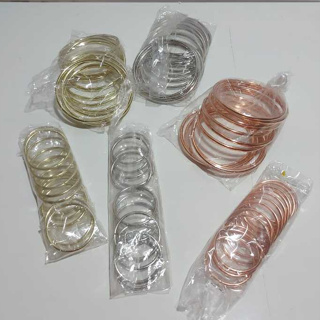 Kit 12 Unidades Ides De Aço 8cm e 4cm (Cor: Prata ,Dourado ou Cobre)Para Assentamento em Oferta na Shopee