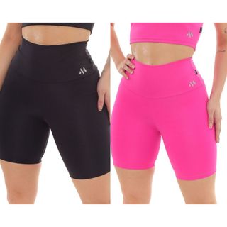 Kit 2 Bermudas Blackout Zero Transparência Garantida