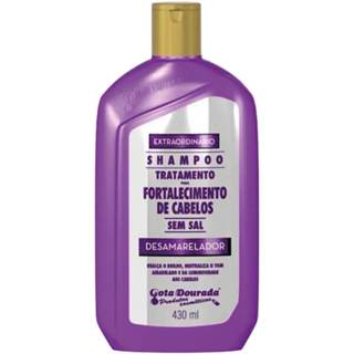 Gota Dourada Shampoo Desamarelador 430Ml em Oferta na Shopee