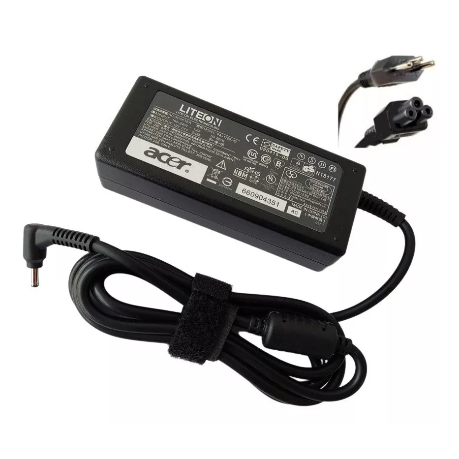 Carregador Para Acer Aspire 5 A514-53-39kh 19v Plug Fino