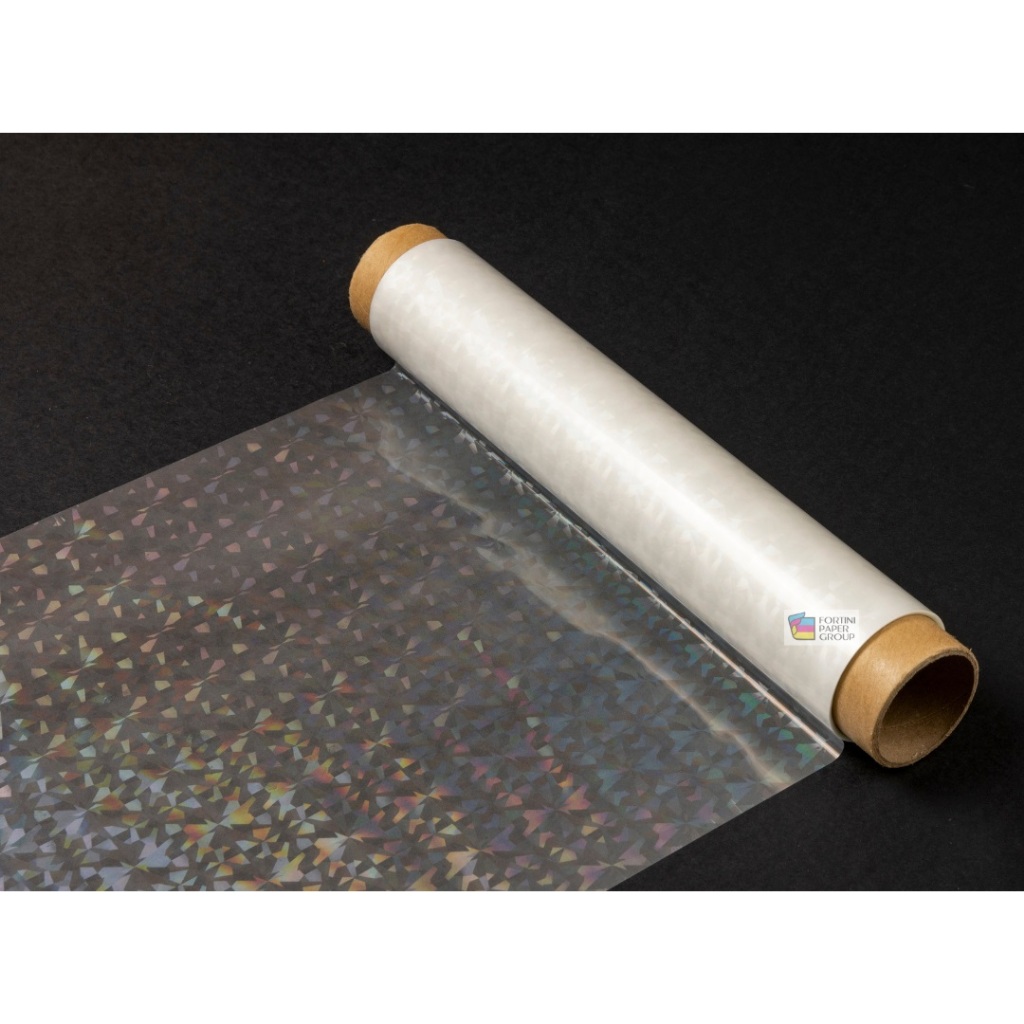 Bopp Holografico (3d Caquinhos - Pedras) Brilho 22cm X 10 Metros Top em Oferta na Shopee