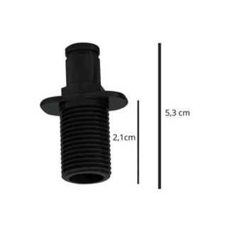 Engate Fácil Prolongado P/ Duchas E Chuveiro Hydra 30mm Acabamento Fosco Cor Preto em Oferta na Shopee