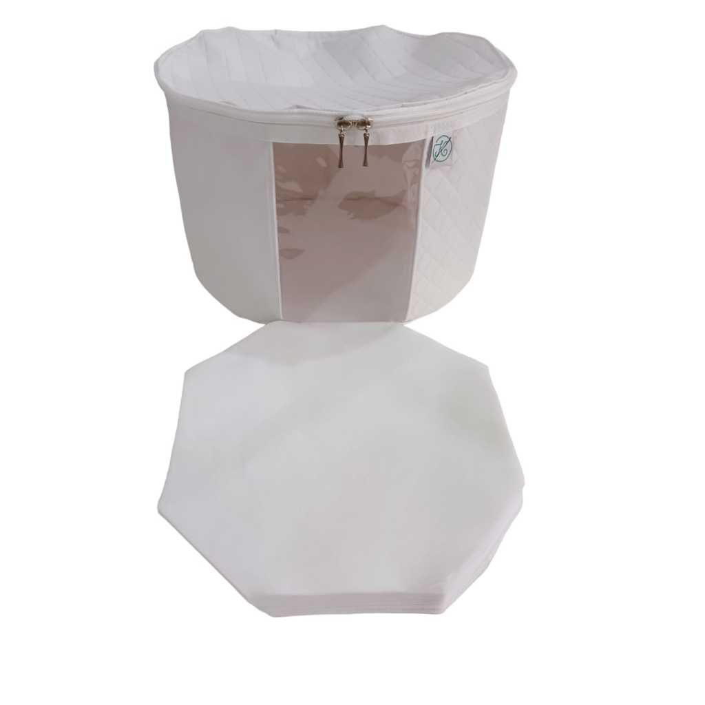 Organizador Protetor De Prato e Louça Branco  24cm
