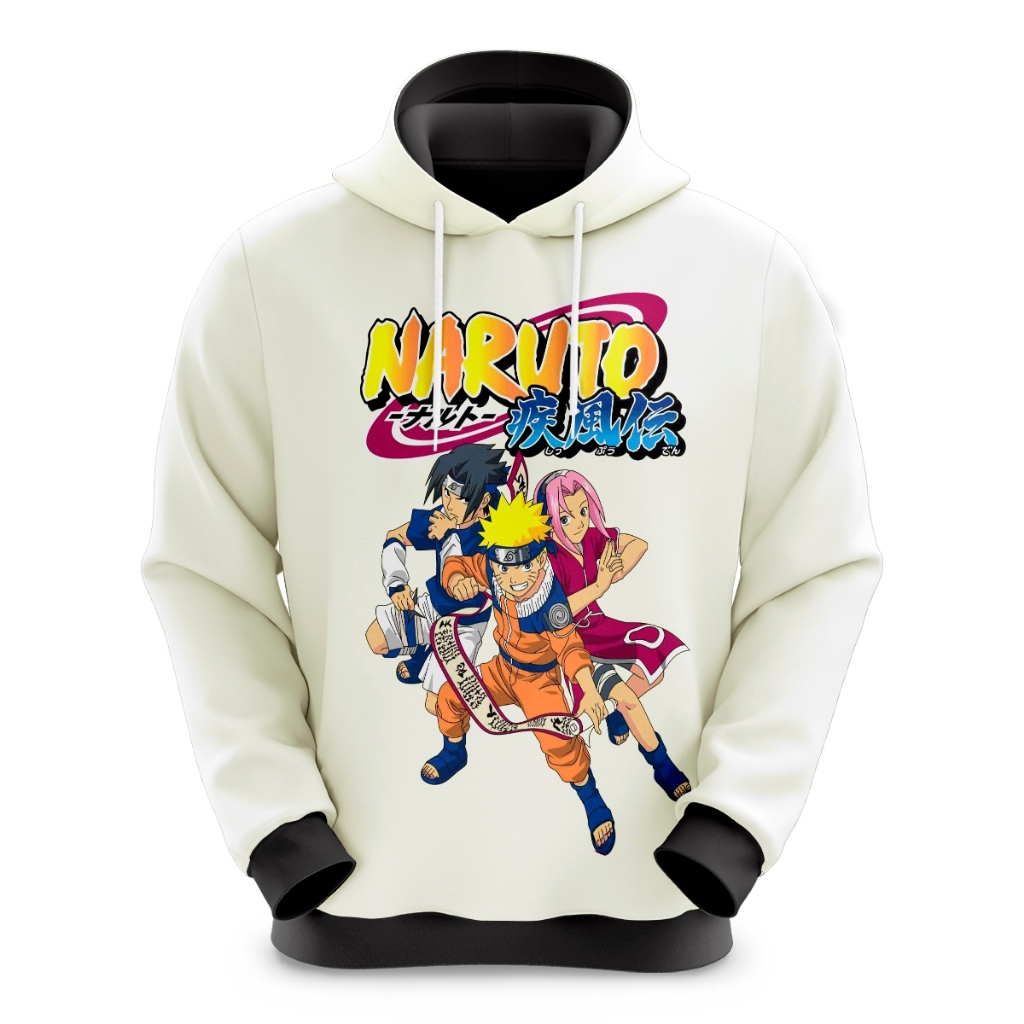 Blusa de Moletom Sublimado Infantil Manga Time 7 Anime