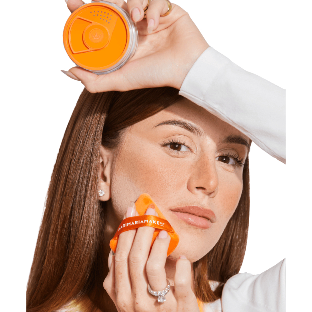 Pó solto Facial Acabamento Natural e Aveludado Solf Silk 15g - MARI MARIA — foto 5