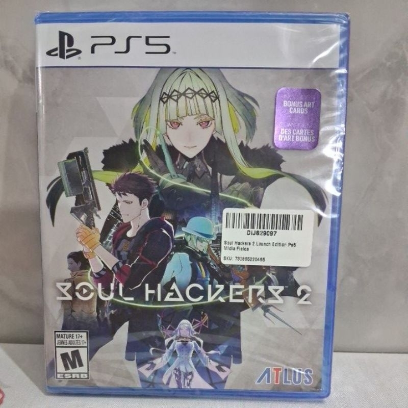 jogo ps5 soul-hackers-2 launch edition! lacrado!