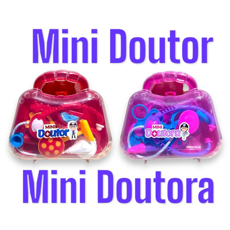 kit Médico infantil + maleta, Mini Doutor, Mini Doudora, Médico em Oferta na Shopee
