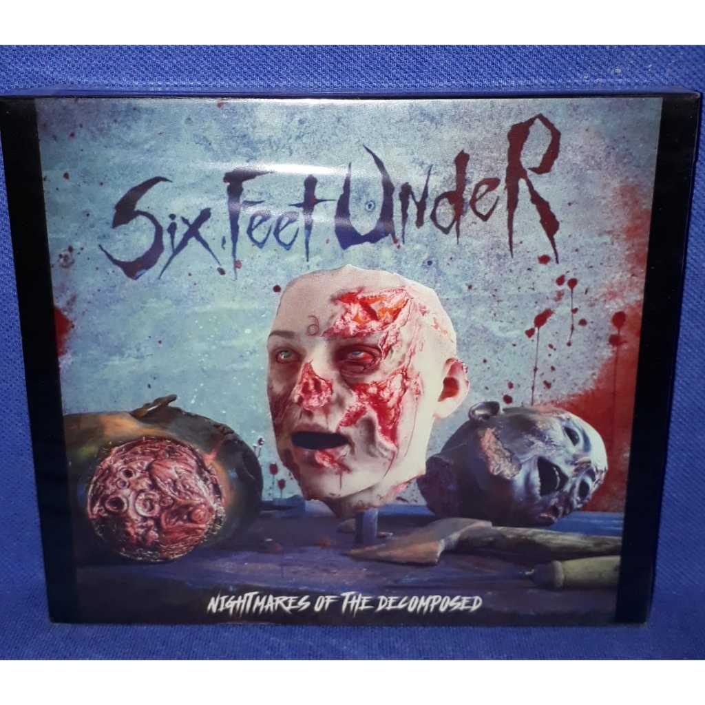 SIX FEET UNDER: Nightmares Of The Decomposed - CD. Versão nacional com slipcase
