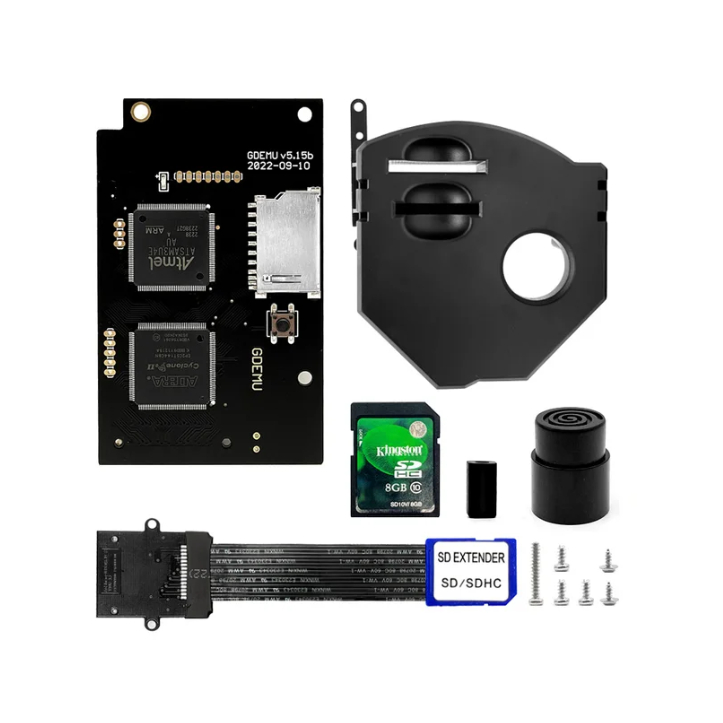 Dreamcast GDEMU 5.15b kit completo sem cartão