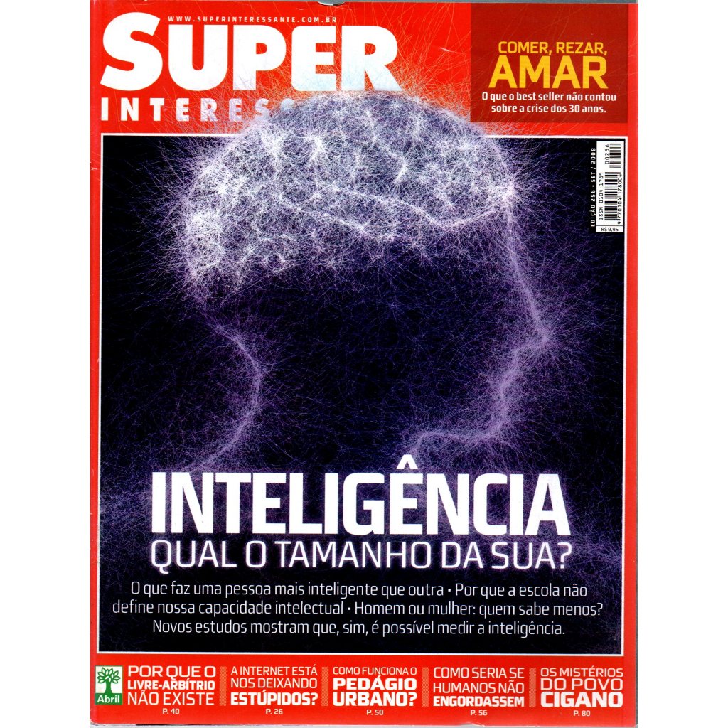 Revista Super Interessante, Nº 256, Setembro de 2008